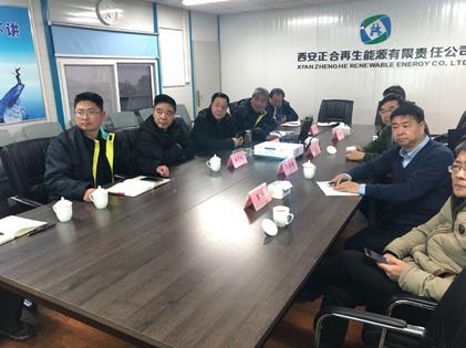 集團(tuán)領(lǐng)導(dǎo)會(huì)同航天六院、航天六院十一所（京）調(diào)研灞橋生活垃圾無(wú)害化處理項(xiàng)目